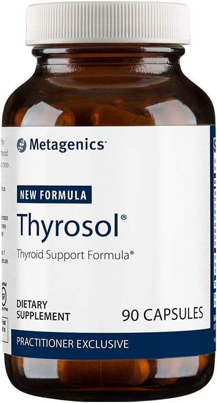 Metagenics Thyrosol - 90 Capsules for Thyroid Support and Health