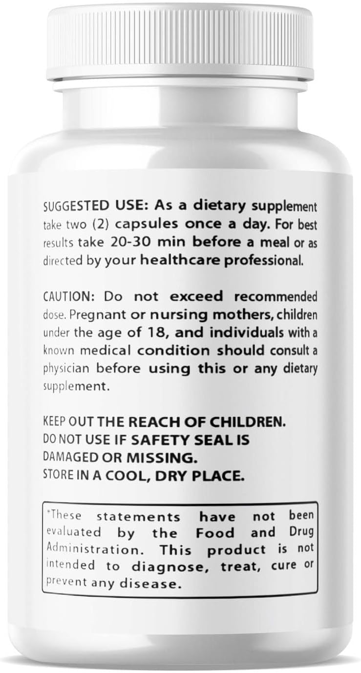 MicroBio Blood Booster Capsules - Natural Blood Flow Support Supplement (1 Pack)