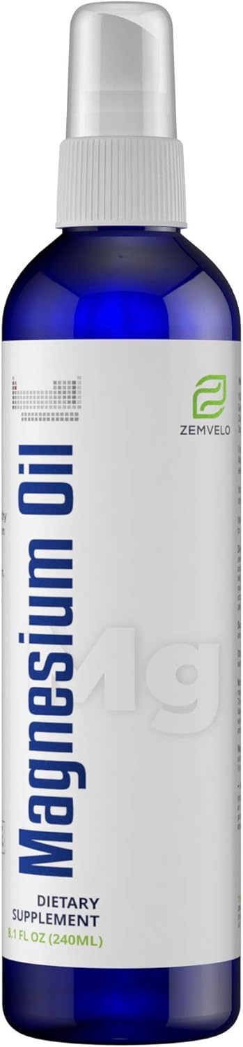 Mineralife Magnesium Oil Spray for Muscle Relief, Relaxation, and Restful Sleep - 96 Day Supply