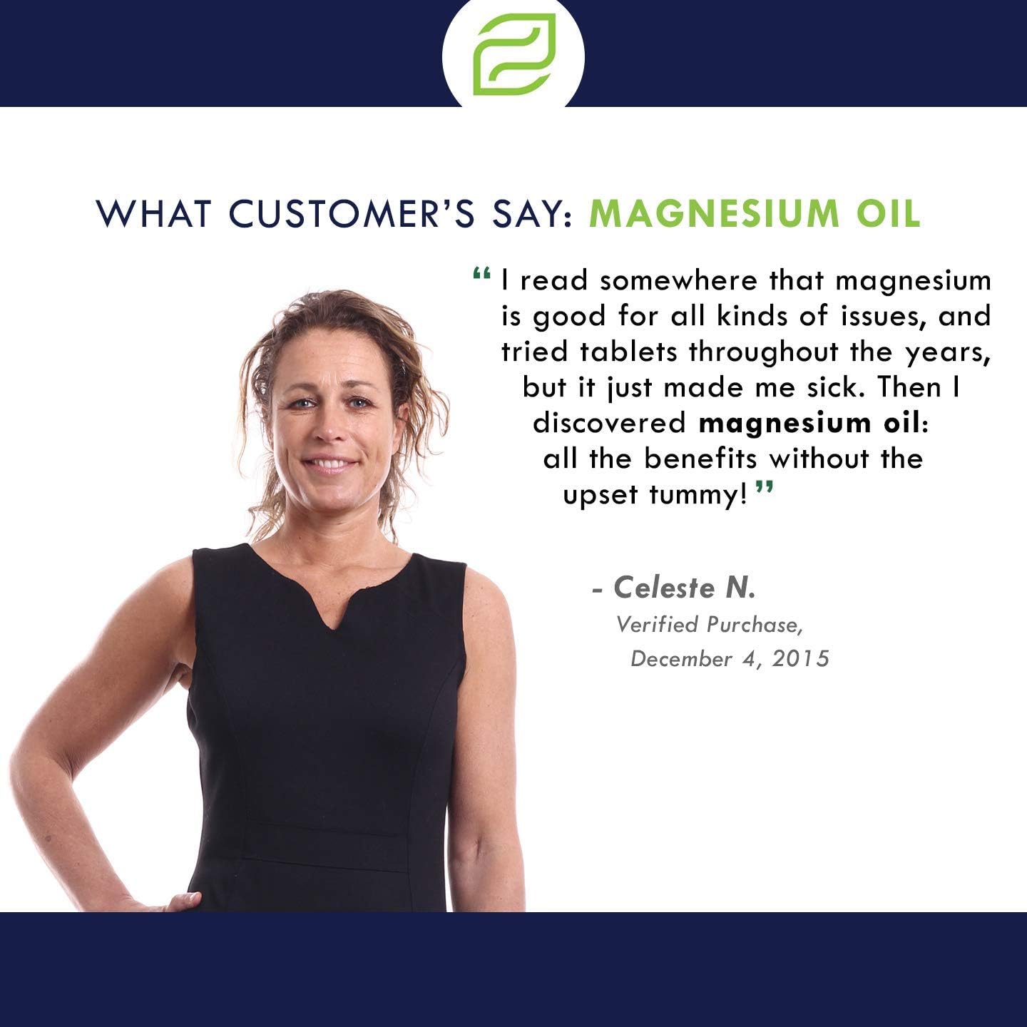 Mineralife Magnesium Oil Spray for Muscle Relief, Relaxation, and Restful Sleep - 96 Day Supply