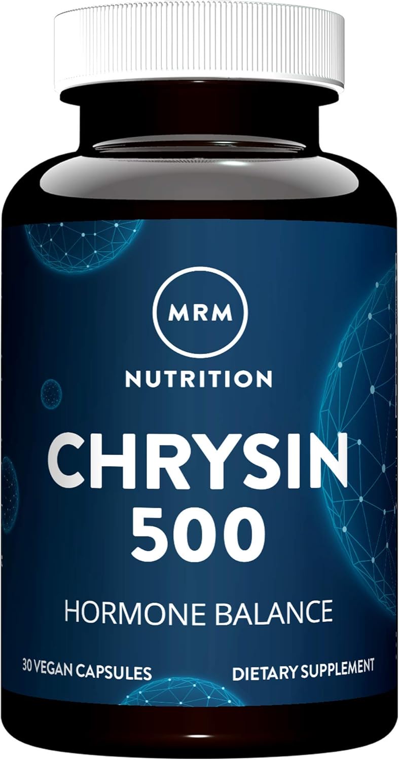 MRM Chrysin 500mg Capsules - Natural Flavone X Supplement