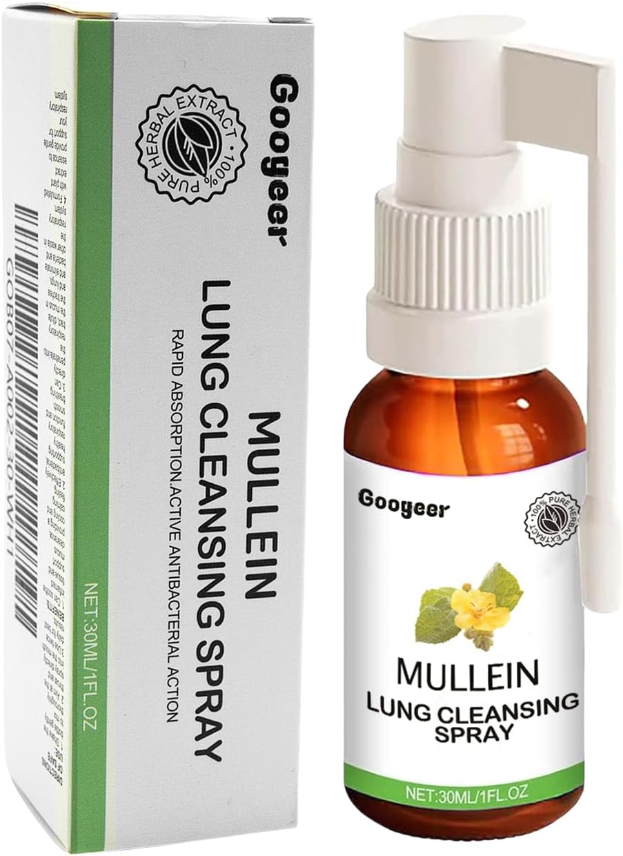 Mullein Leaf Extract Lung Cleansing Spray - 1 Piece Bottle