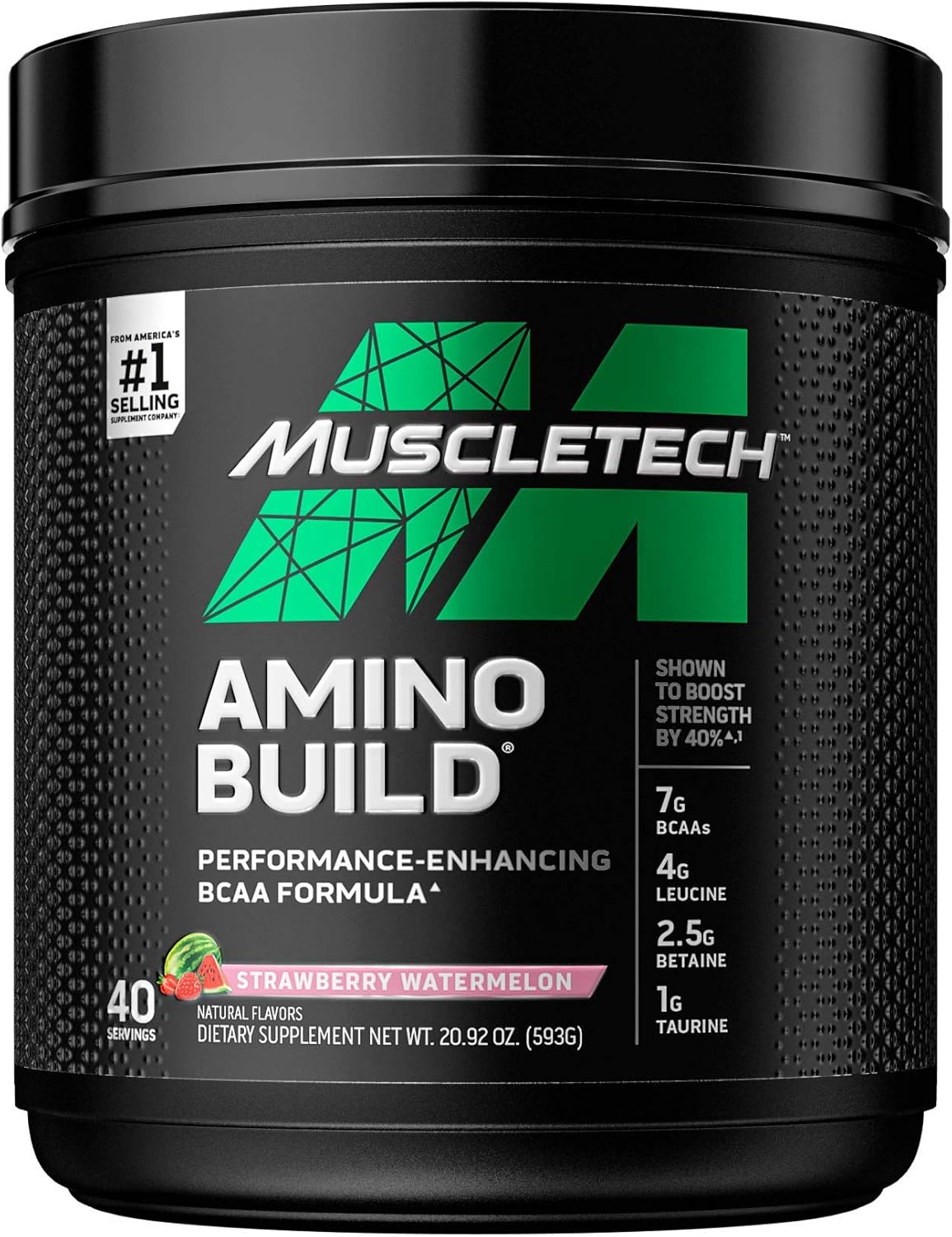 MuscleTech Nitro-Tech Whey Protein Isolate & Peptides with Creatine for Muscle Gain & BCAA Amino Acids + Electrolytes Support