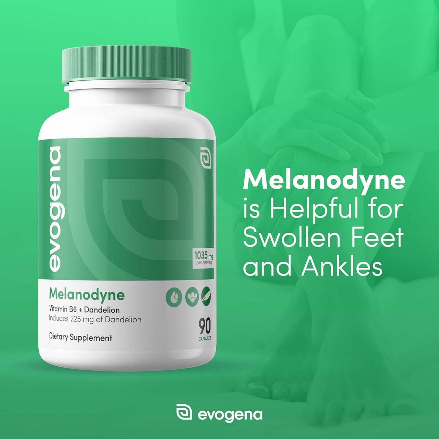 Natural Diuretic Water Pills for Swollen Legs and Feet - Reduce Edema and Water Retention in Foot, Ankle, and Leg - Customer Reviews Show Edema Relief