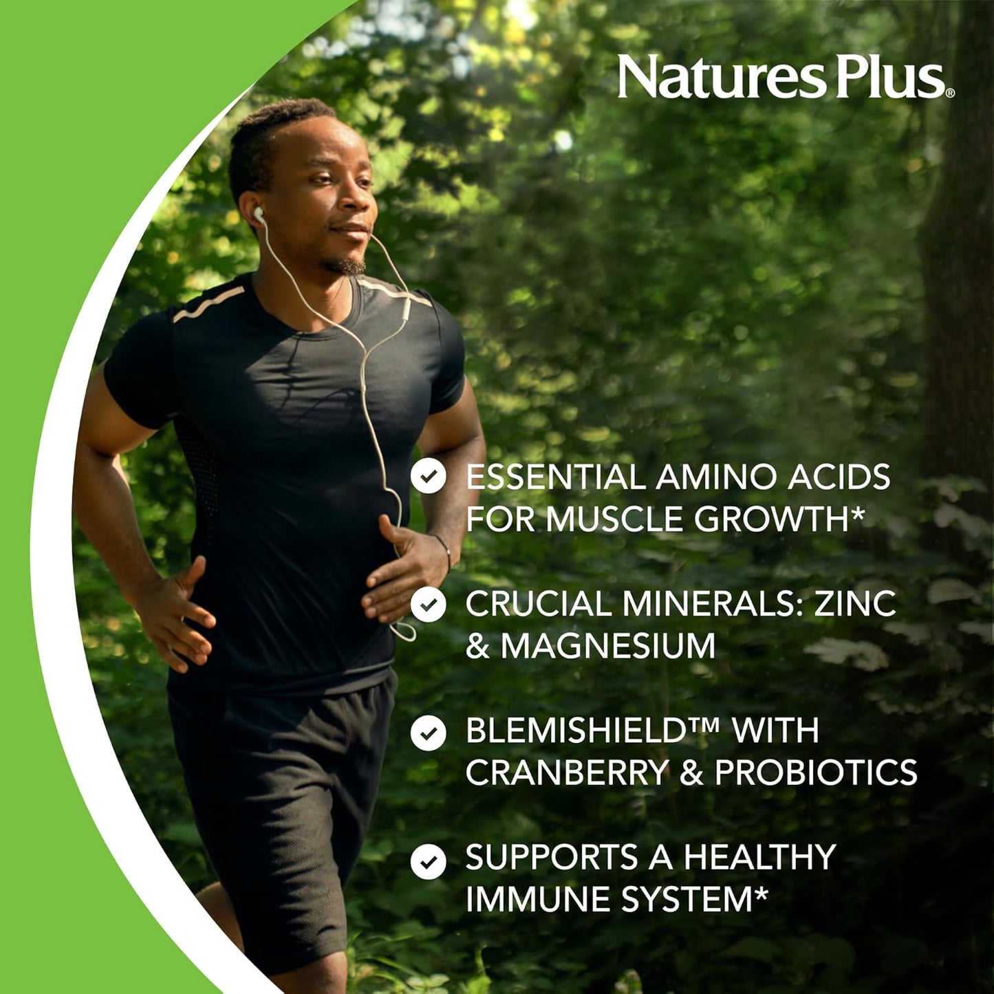 Natures Plus Source of Life Power Teen for Him, Wild Berry - 120 Chewable Tablets - High Potency Teenage Multivitamin - Gluten & Sugar Free