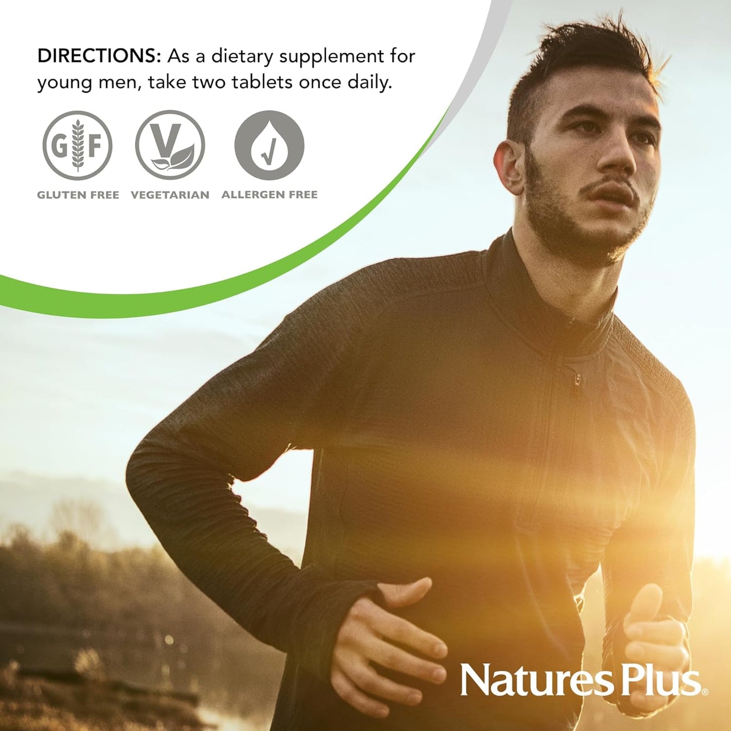 Natures Plus Source of Life Power Teen for Him, Wild Berry - 120 Chewable Tablets - High Potency Teenage Multivitamin - Gluten & Sugar Free