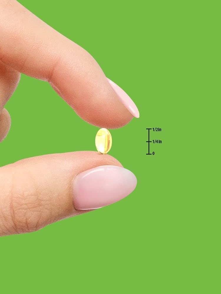 Nature's Truth Norwegian Cod Liver Oil Softgels - Pack of 600 Dietary Supplement Capsules
