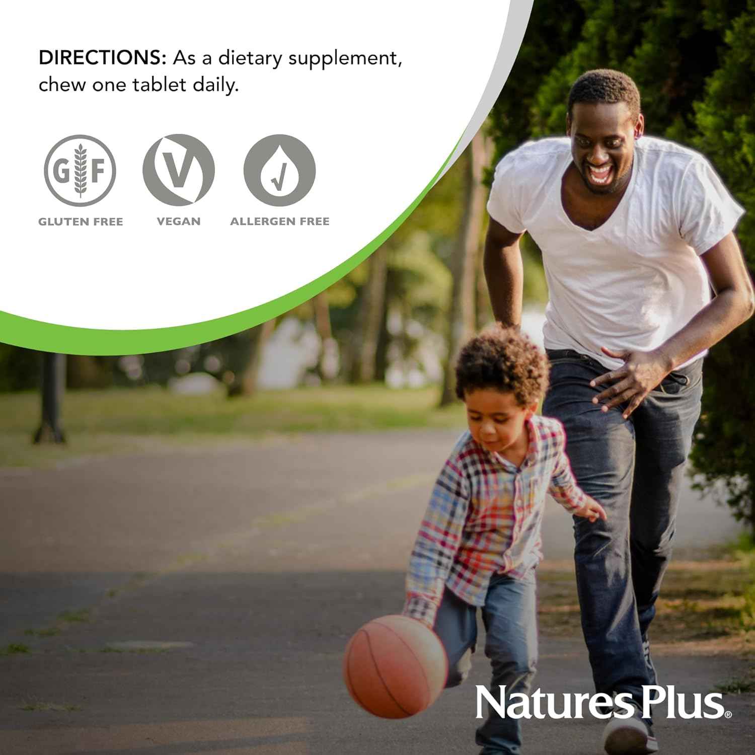 NaturesPlus Orange Juice Vitamin C 500 mg - 180 Chewable Tablets, Pack of 2 - Promotes Optimal Immune Health - Gentle on Your Stomach - Vegan, Gluten Free - 360 Total Servings