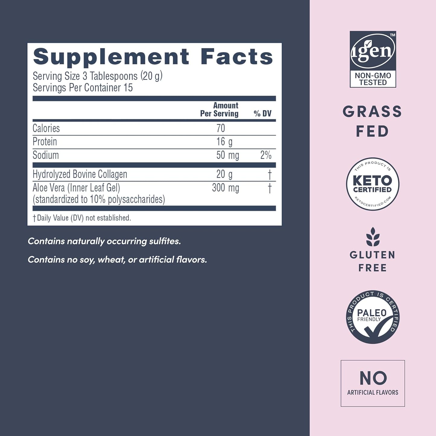 Neocell Super Collagen with Aloe Powder - Type 1 & 3 Collagen for Healthy Hair, Skin, and Nails - Gluten-Free - 10.6 Oz - 30 Servings.