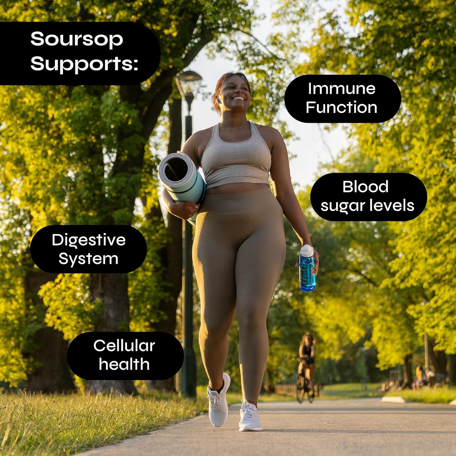 Neurogan Soursop Liquid Drops | Immune & Antioxidant Support Supplement | Enhanced Absorption | 20:1 Extract | 1500mg, 60ml