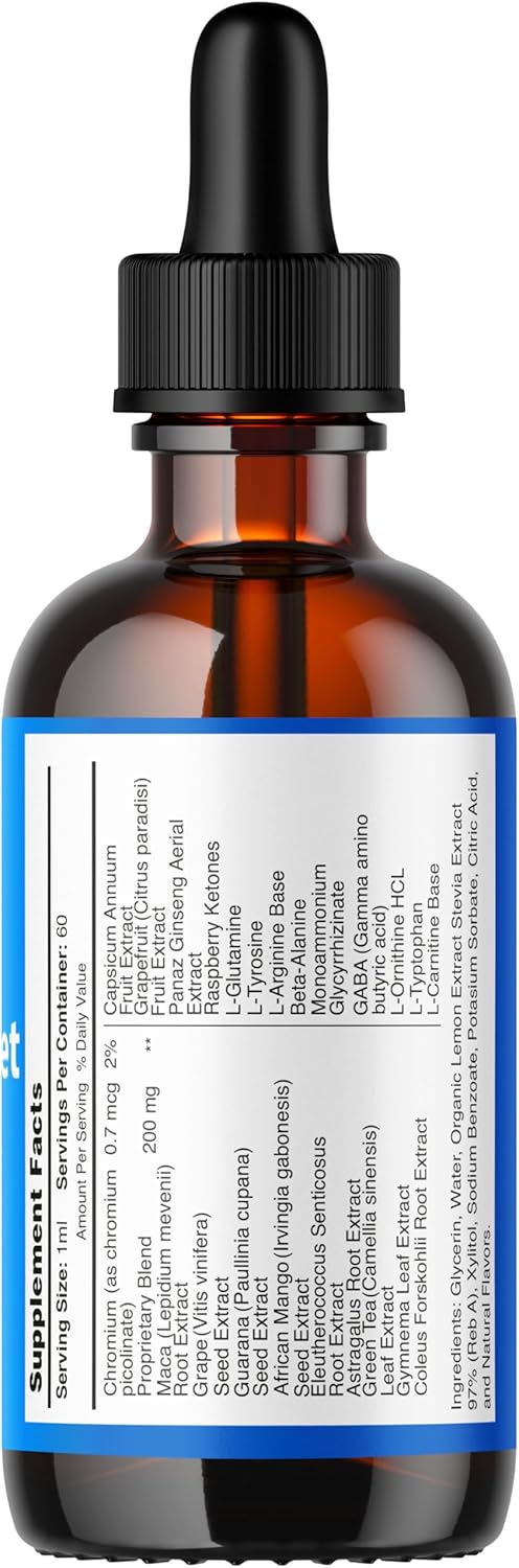 NeuroQuiet Liquid Drops - Advanced Formula for Neuro Support - All Natural Supplement - 30 Day Supply
