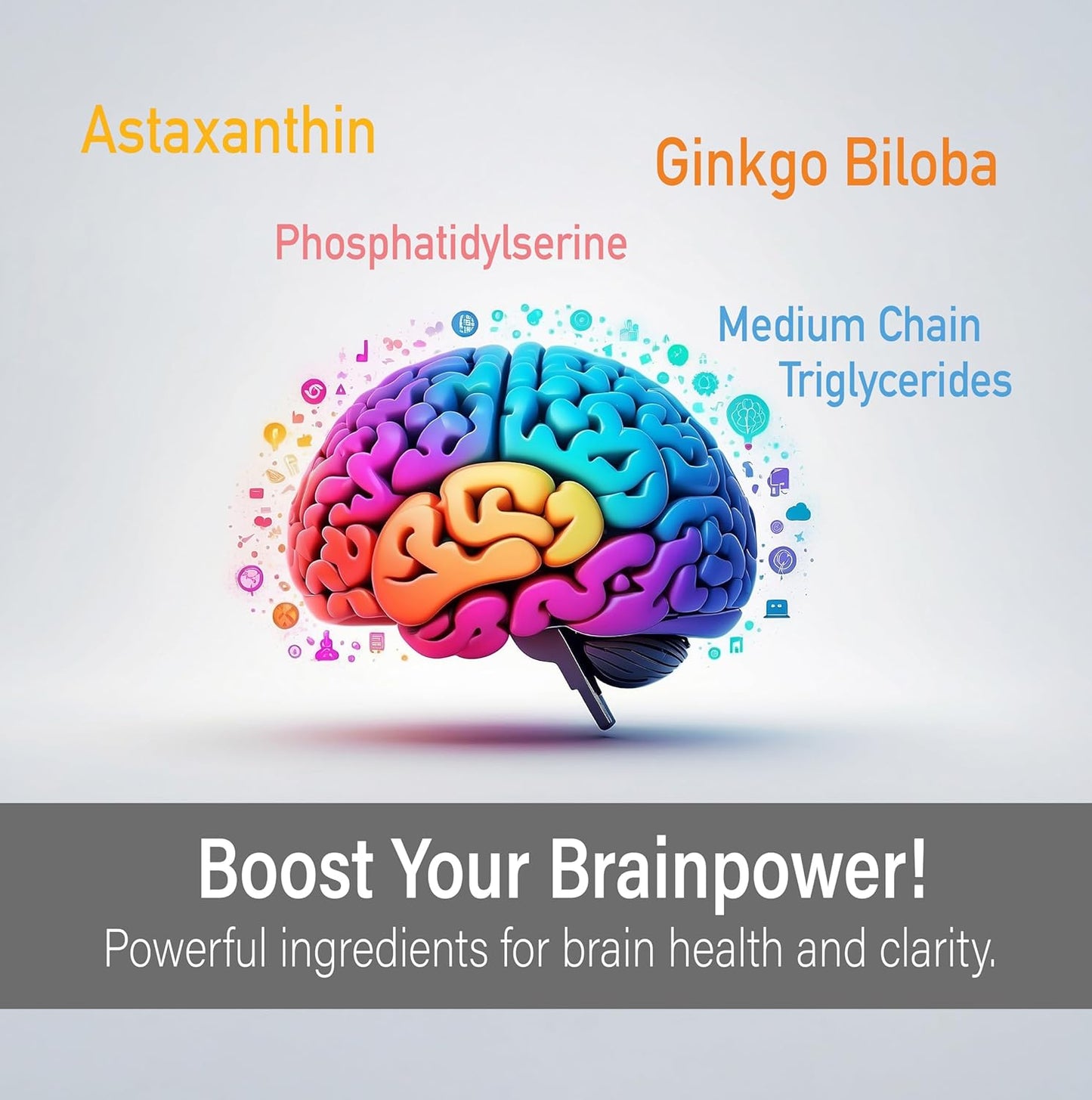 Neuroxall Gold Brain Support Capsules for Adults - Cognitive and Mental Health Boost with Vitamins and Herbs - 30 Day Supply