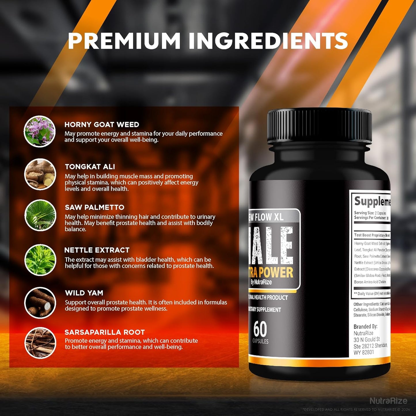 NewFlow XL Capsules for Men - 3 Pack, All Natural Formula for Muscle Mass & Performance - Official Reviews (180 Capsules)