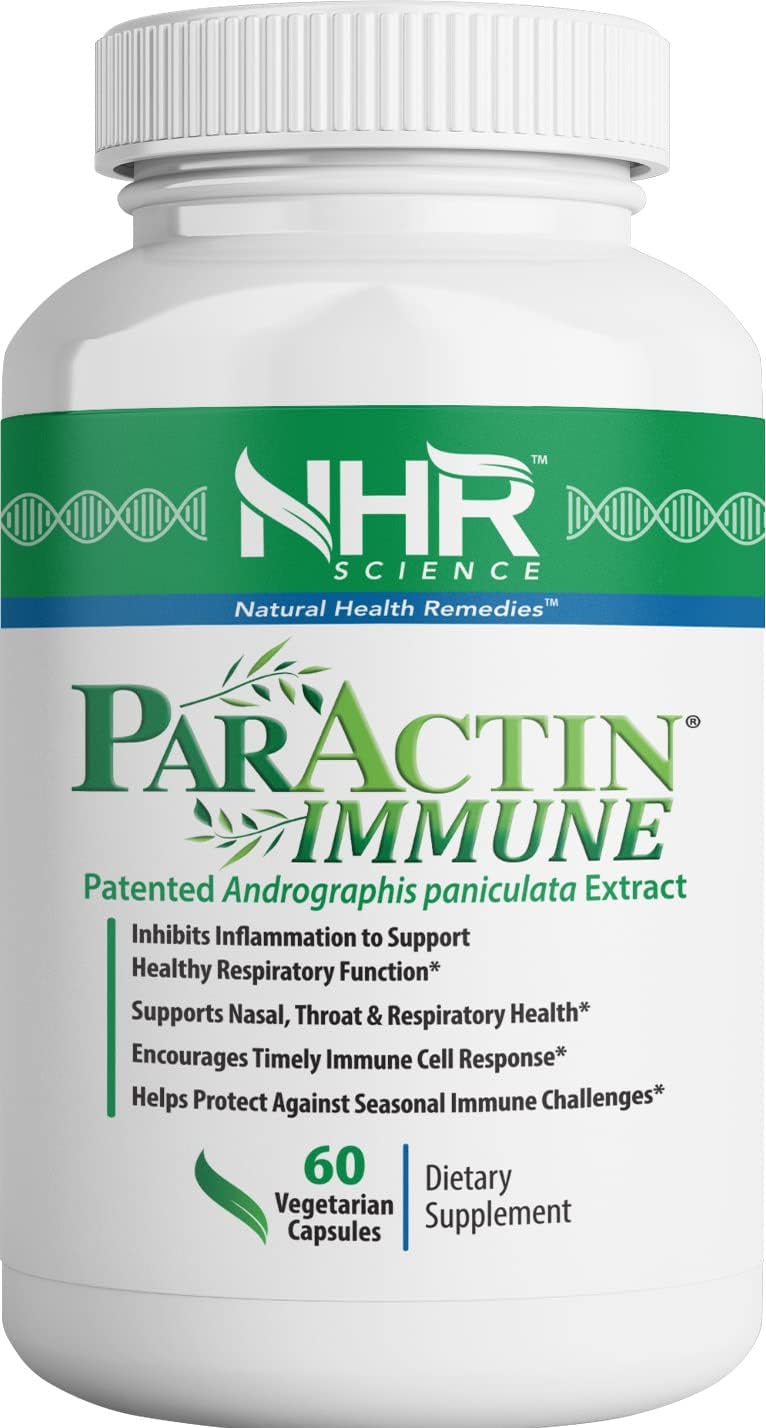 NHR Science ParActin Immune Supplement - Enhances Natural Immune Response for Winter Wellness and Overall Health