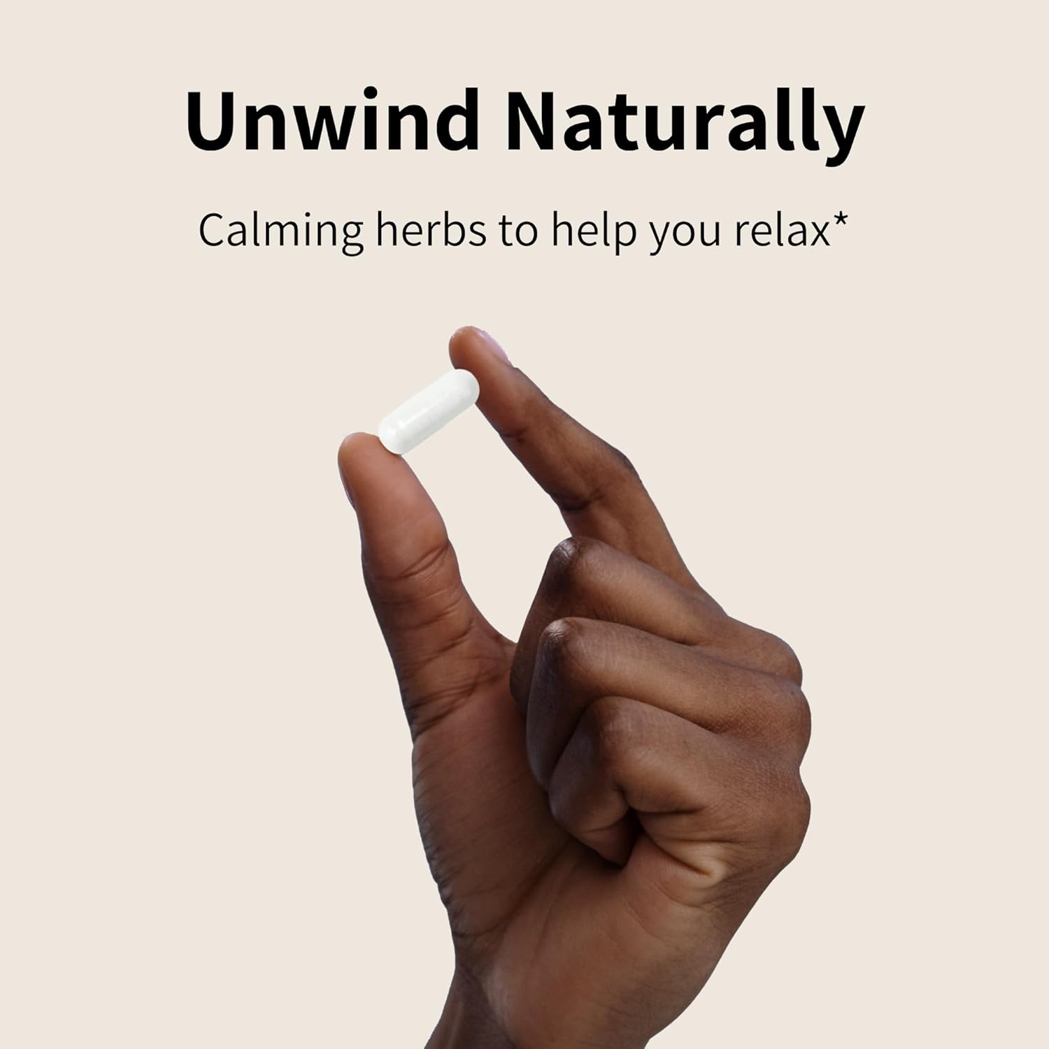 Nourished Natural - Calm + Sleep Capsules with Ashwagandha, Chamomile, and Magnesium - 360 Capsules for Deep Rest & Relaxation