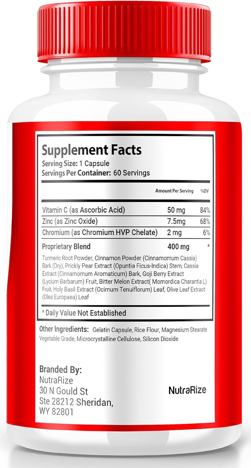 NutraRize Prestigenes Blood Flow Support Capsules - Natural Formula for Overall Health - Boost Your Bloodstream with Nature's Nutrients