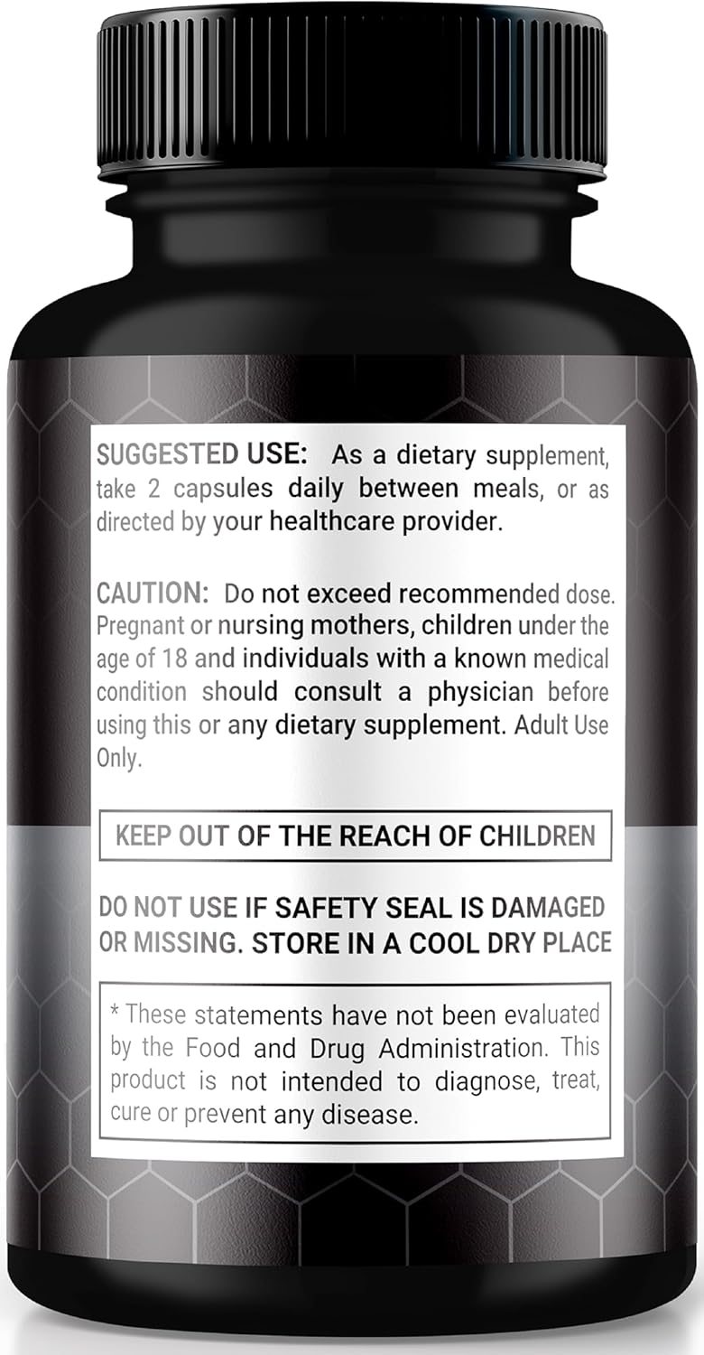 NutraRize Progentra Pills 2-Pack - All Natural Supplement for Muscle Mass, Endurance, Holistic Health - Official Capsulas Reviews Included (120 Capsules)