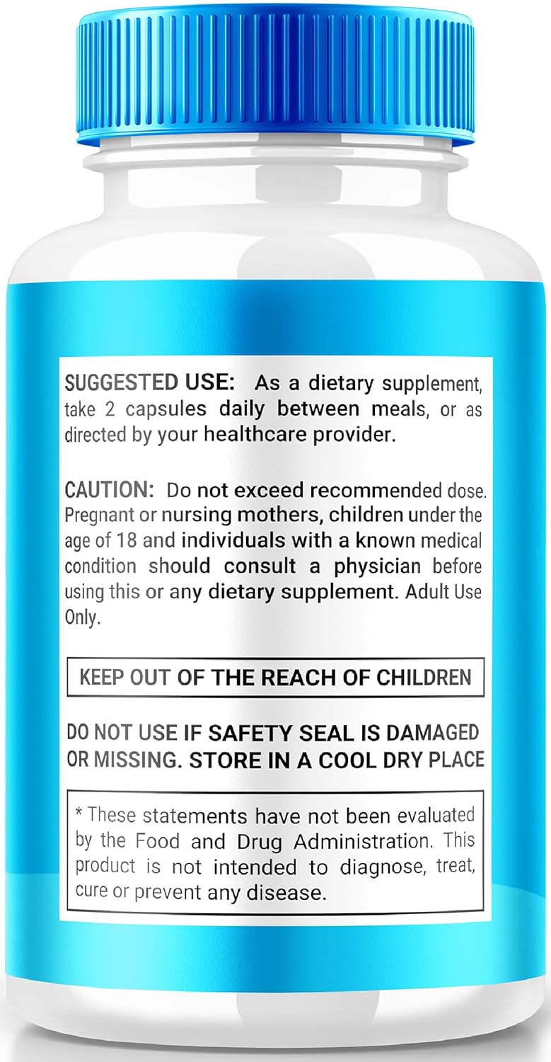 NutraRize VirilBlue Capsules: All-Natural Male Supplement for Performance and Confidence, Premium Nutrition (60 Capsules)