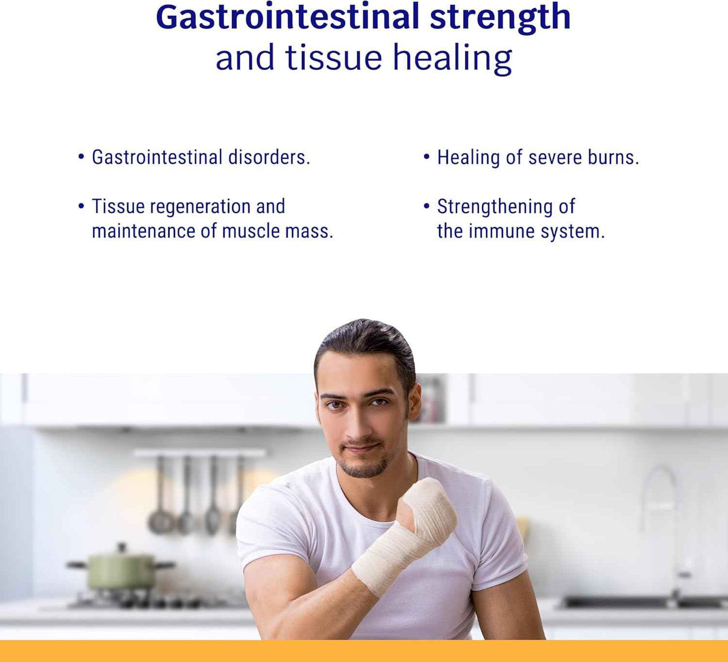 Nutrisite Restore Powder for Wound Healing Support, Includes Whey Isolate Protein, L-Glutamine, Vitamins A, C, and Zinc β Gluten and Sacarose Free, Unflavored (1 Serving) 1.02 Oz