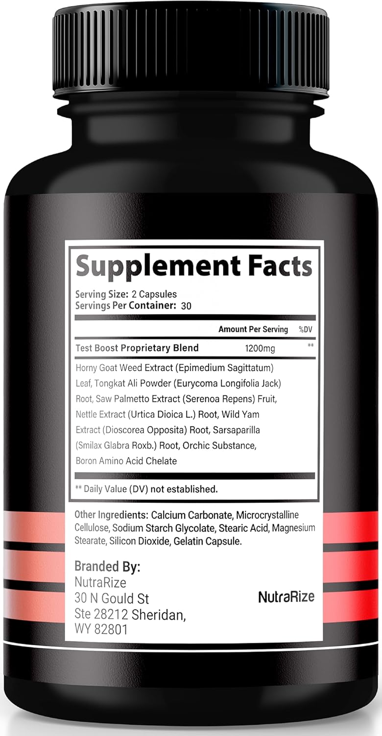 Official ReadyXL Male Capsules - Premium All-Natural Multivitamin Formula for Men's Health and Performance (60 Capsules)