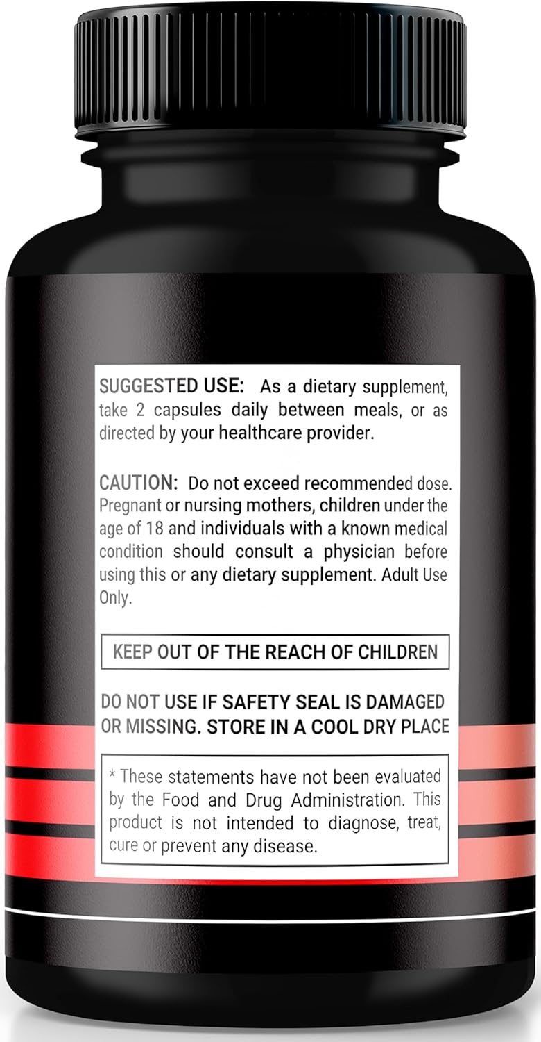 Official ReadyXL Male Capsules - Premium All-Natural Multivitamin Formula for Men's Health and Performance (60 Capsules)
