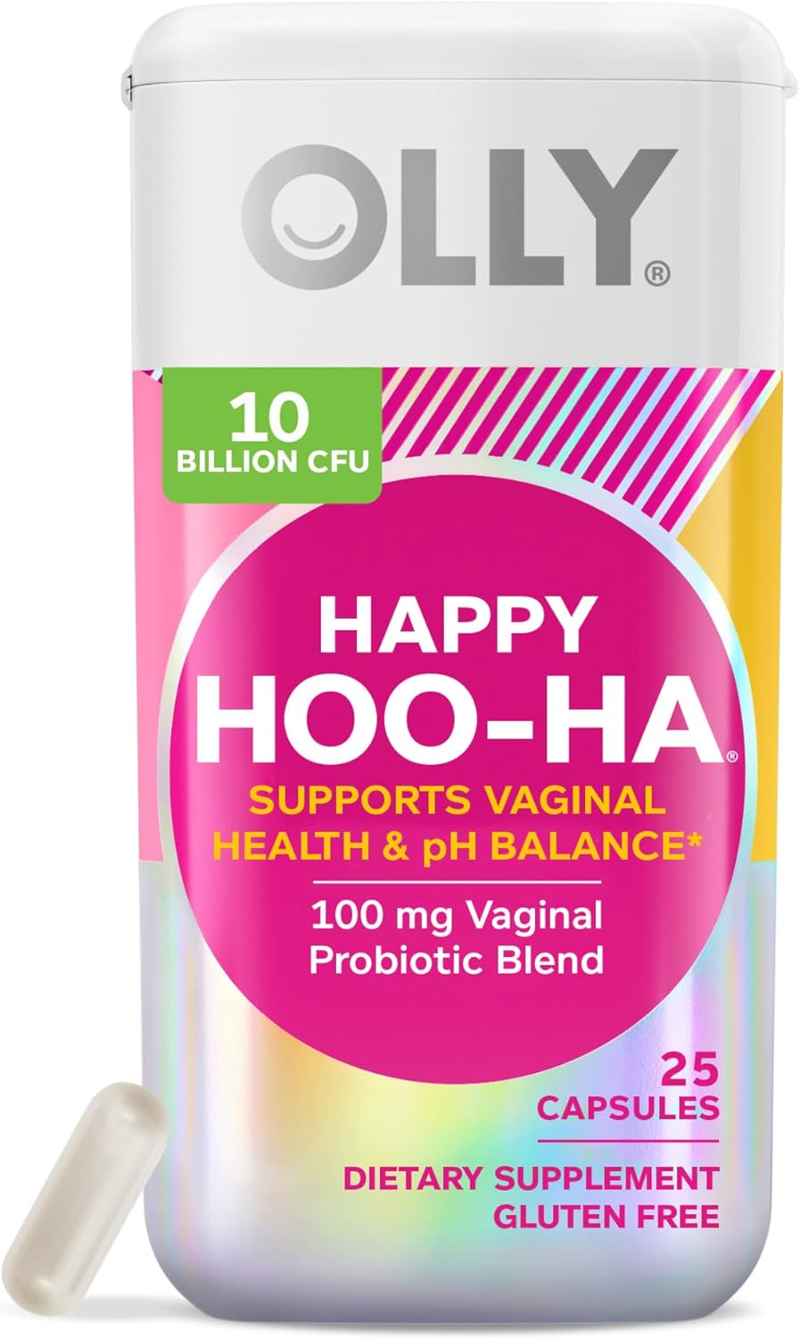 OLLY Happy Hoo-Ha Probiotic & Metabolism Gummy Bundle for Women - 55 Capsules Total