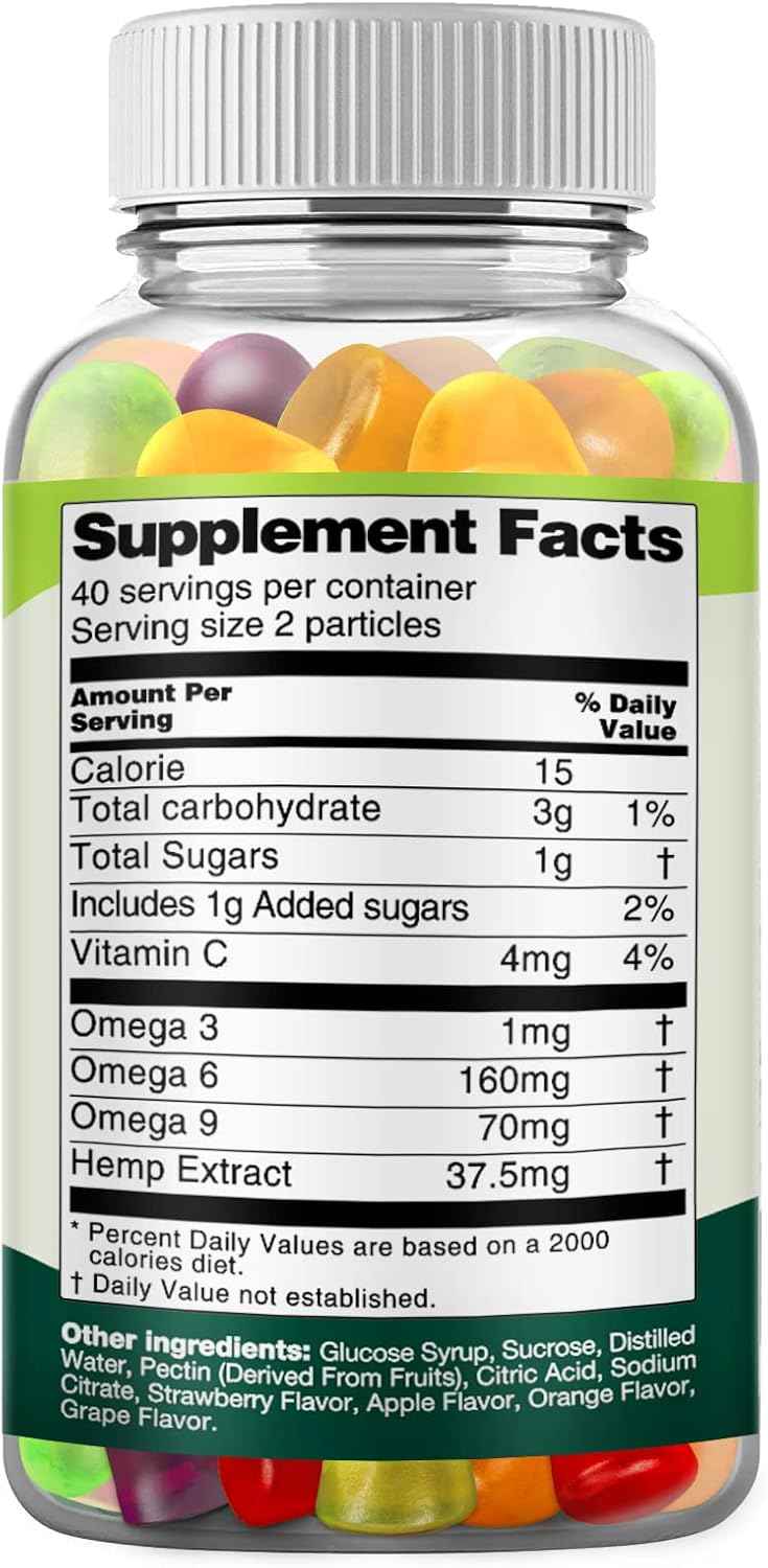 Omega 3 6 9 Gummies metabolism booster - Enjoy The Benefits of Chewable Nutrition 20240219