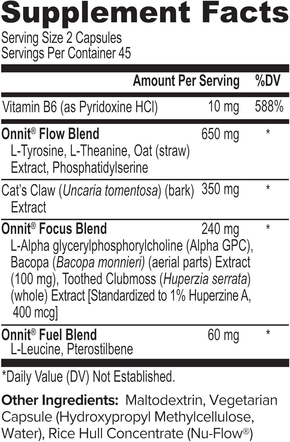 Onnit Nootropic and Sports Nutrition Bundle - Alpha Brain (90ct) and Grass Fed Vanilla Whey Protein