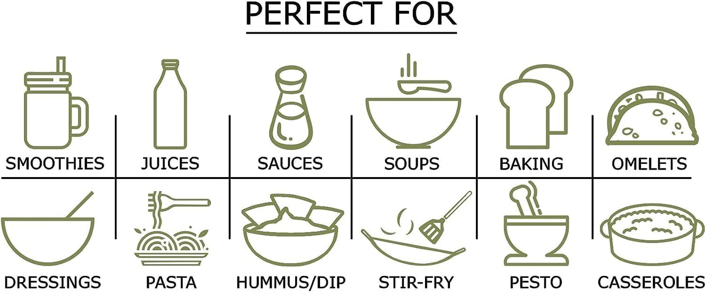 Organic Alfalfa Powder 4oz - Non-GMO Vegan Superfood for Baking, Smoothies, Tea & Drinks - Rich in Fiber & Protein