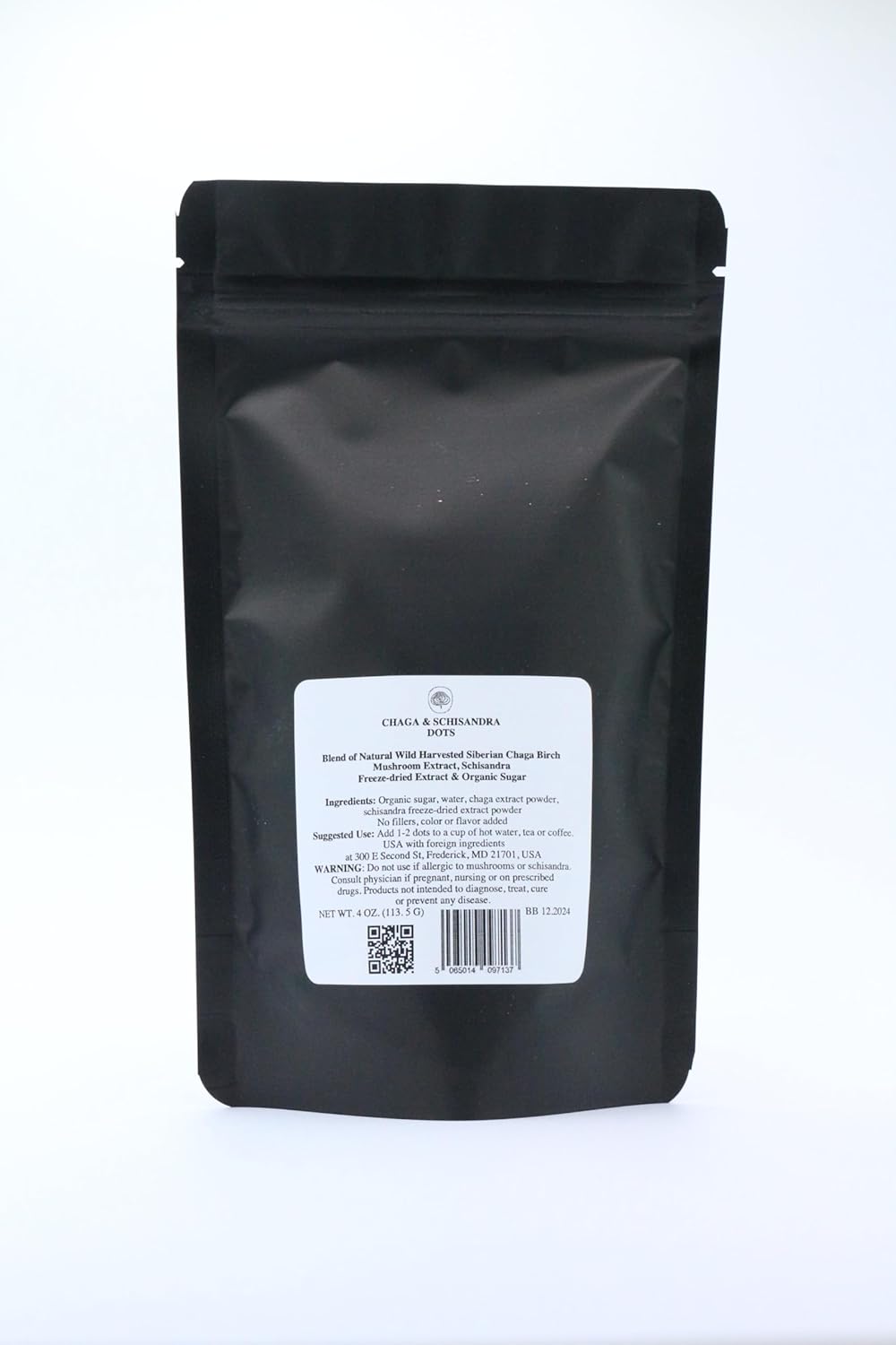 Organic Chaga and Schisandra Sugar Cubes for Added Health Benefits - 4 oz