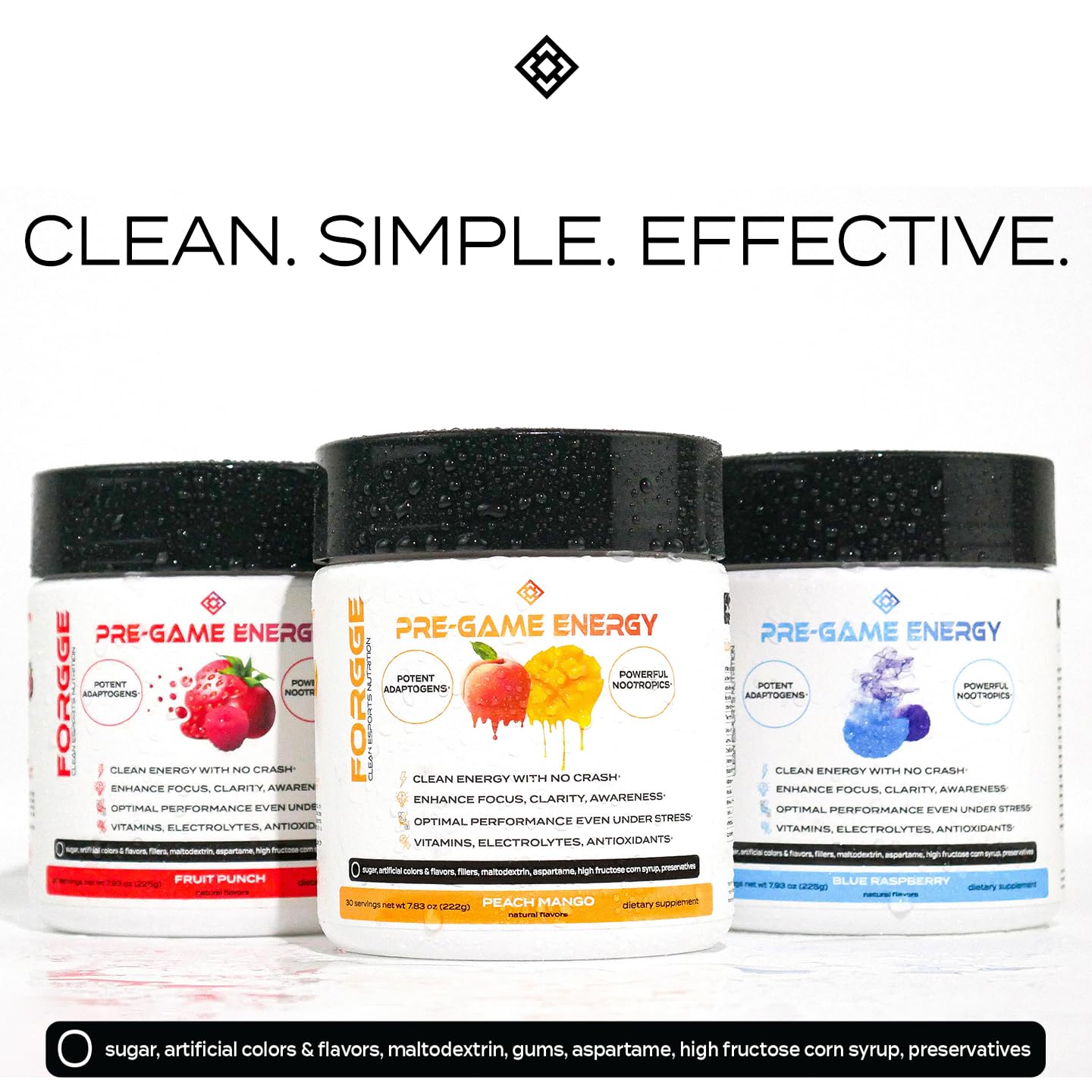 Organic Energy Drink Powder with Lion’s Mane & Nootropics - Focus Blend with Vitamins & Electrolytes - Natural Caffeine, Sugar Free (Fruit Punch)