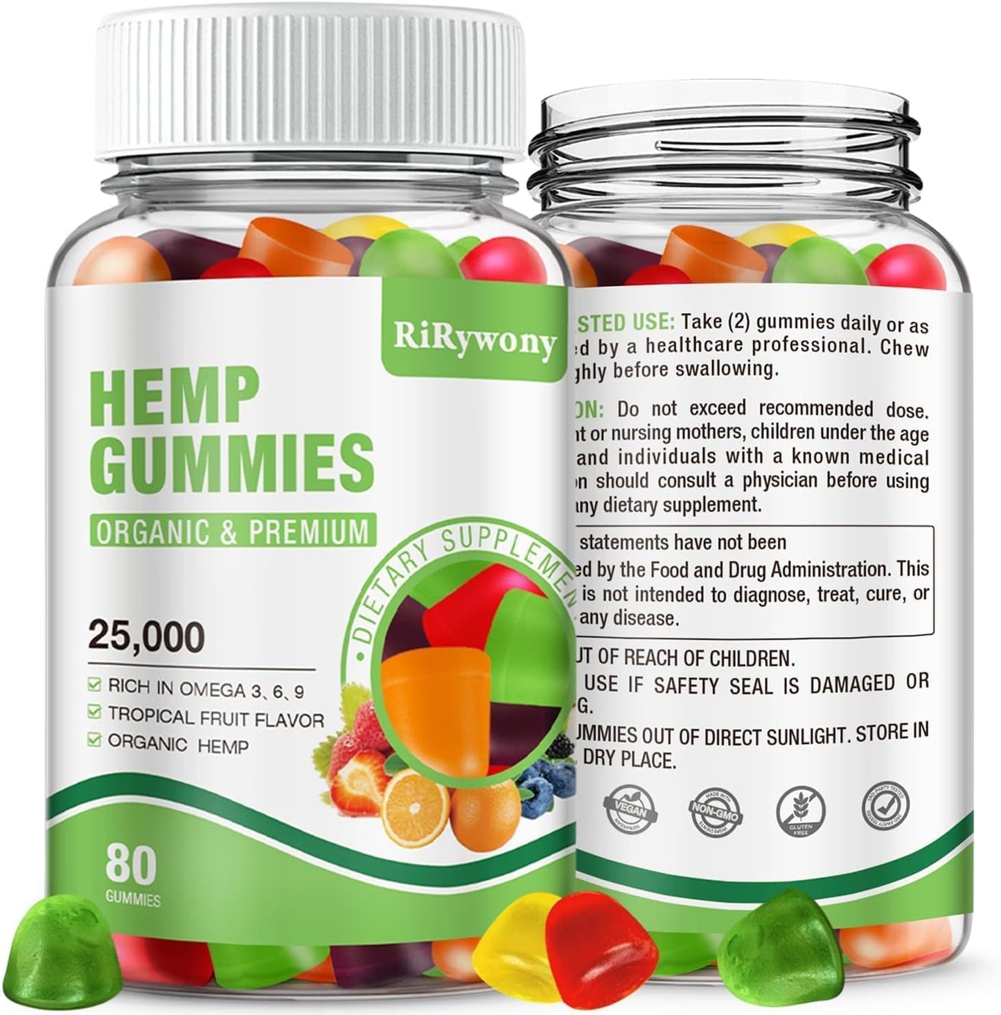 Organic Extra Strength metabolism booster Gummies - 80 Count Fruity Edibles Vegan Gummy Supplement - Non-GMO Low Sugar - Made in USA