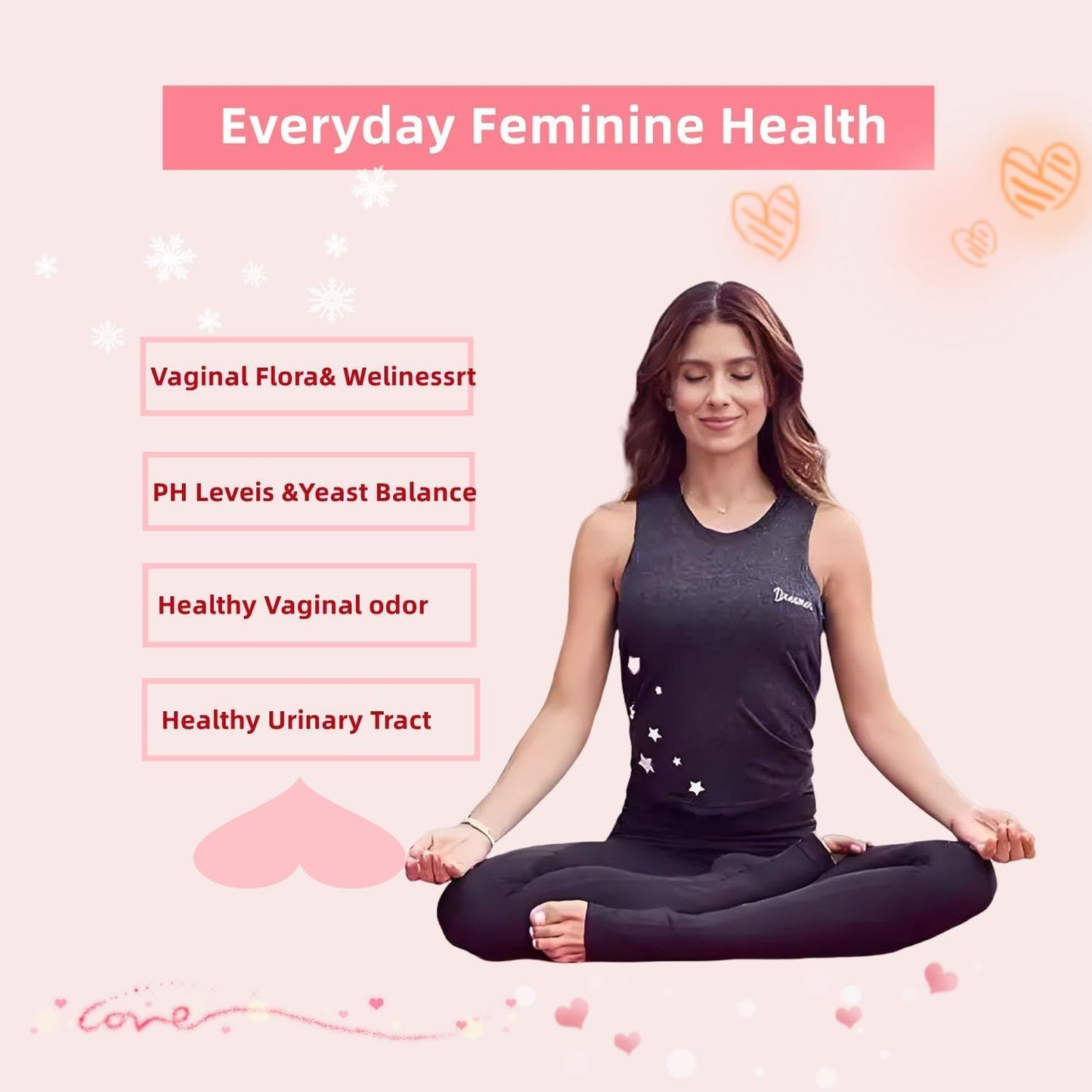 Organic Feminine Balance Gummies for Women's Health - Immune Support & Promotion, Vegan Hawaiian Pineapple Flavor