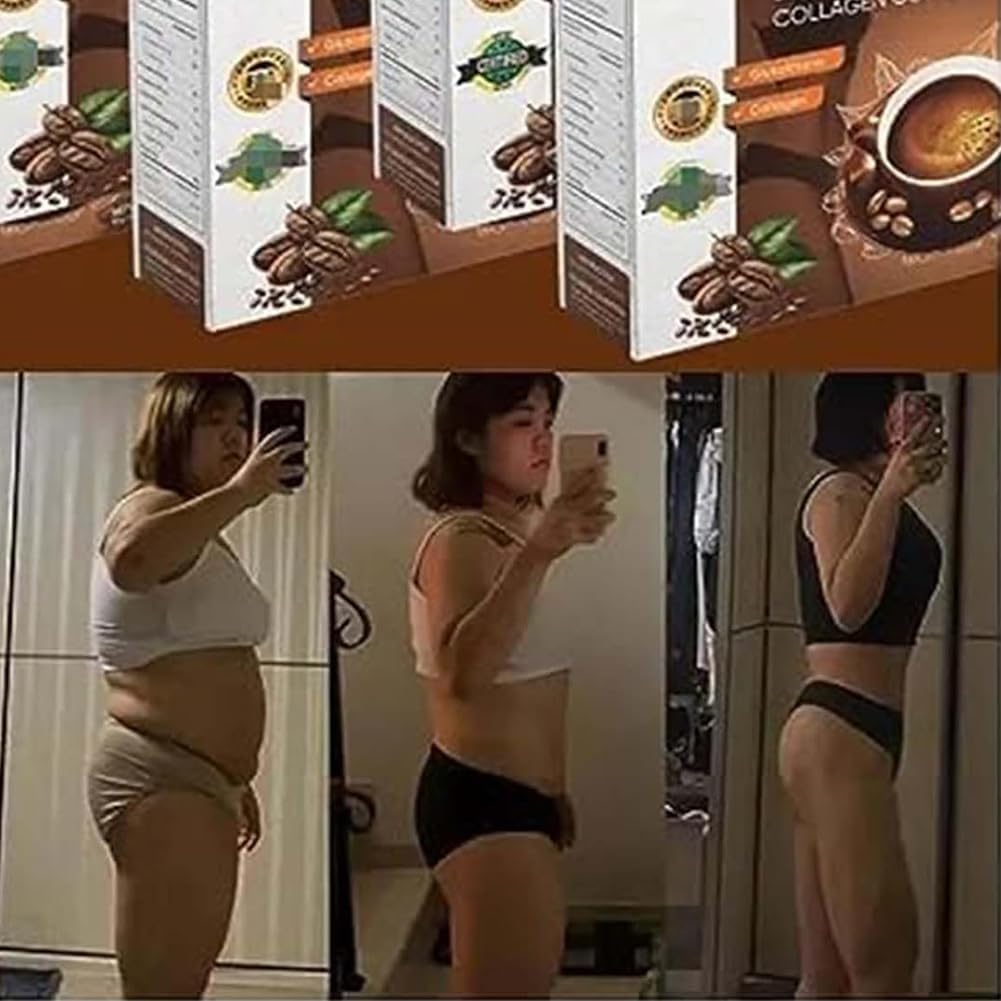 Organic Japanese Kwiphiny Bloom Coffee Collagen, Recommended by Nutritionists, for Women and Men (3 Boxes)