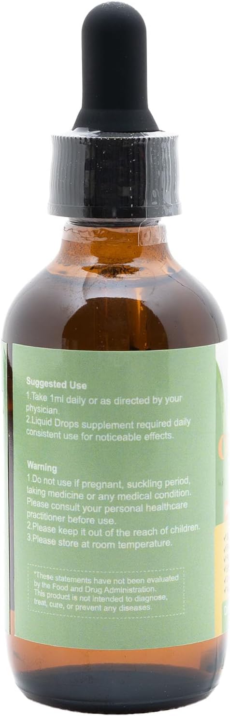Organic Lemon Flavored Vegan Omega-3 Drops - Plant-Based Algae Oil with EPA, DHA & DPA for Heart, Brain & Joint Health - Non-GMO Liquid Vitamin - 60 Doses