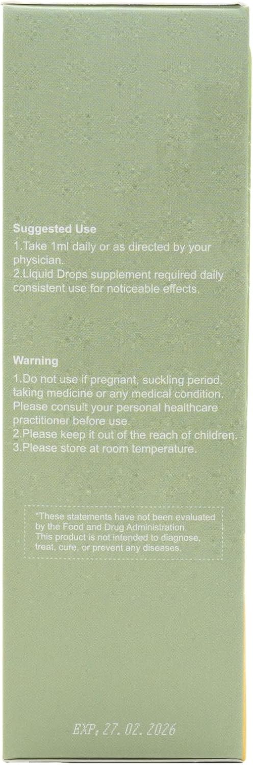 Organic Lemon Flavored Vegan Omega-3 Drops - Plant-Based Algae Oil with EPA, DHA & DPA for Heart, Brain & Joint Health - Non-GMO Liquid Vitamin - 60 Doses