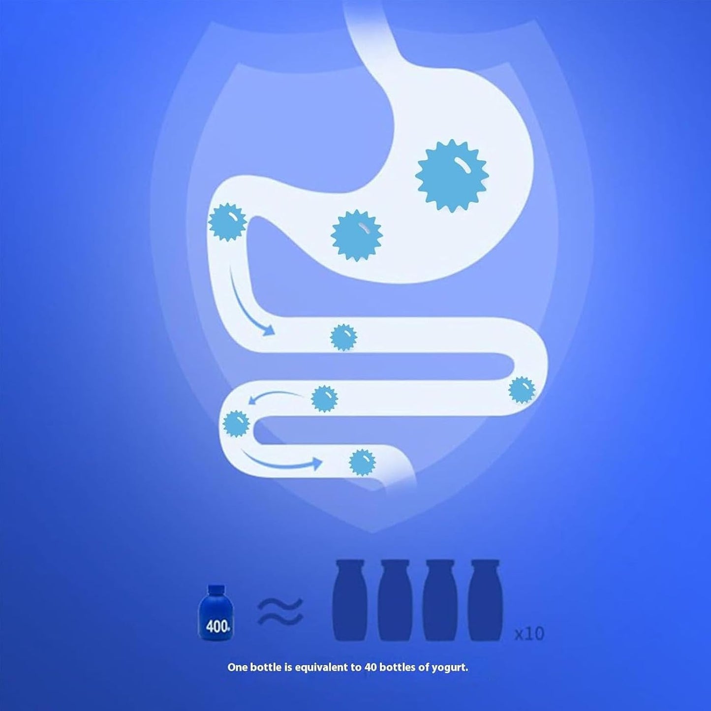 Organic Prebiotic Probiotics 40 Billion CFU for Improved Gastrointestinal Digestion in Men and Women