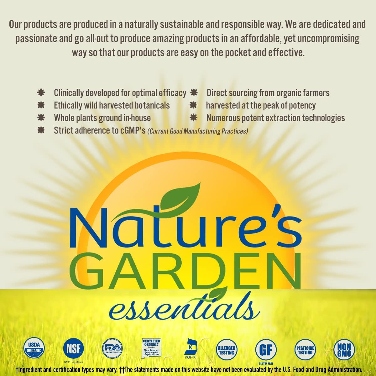 Organic Red Yeast Rice with CoQ10 Capsules - Natural Cholesterol Support from NATURE'S GARDEN ESSENTIALS