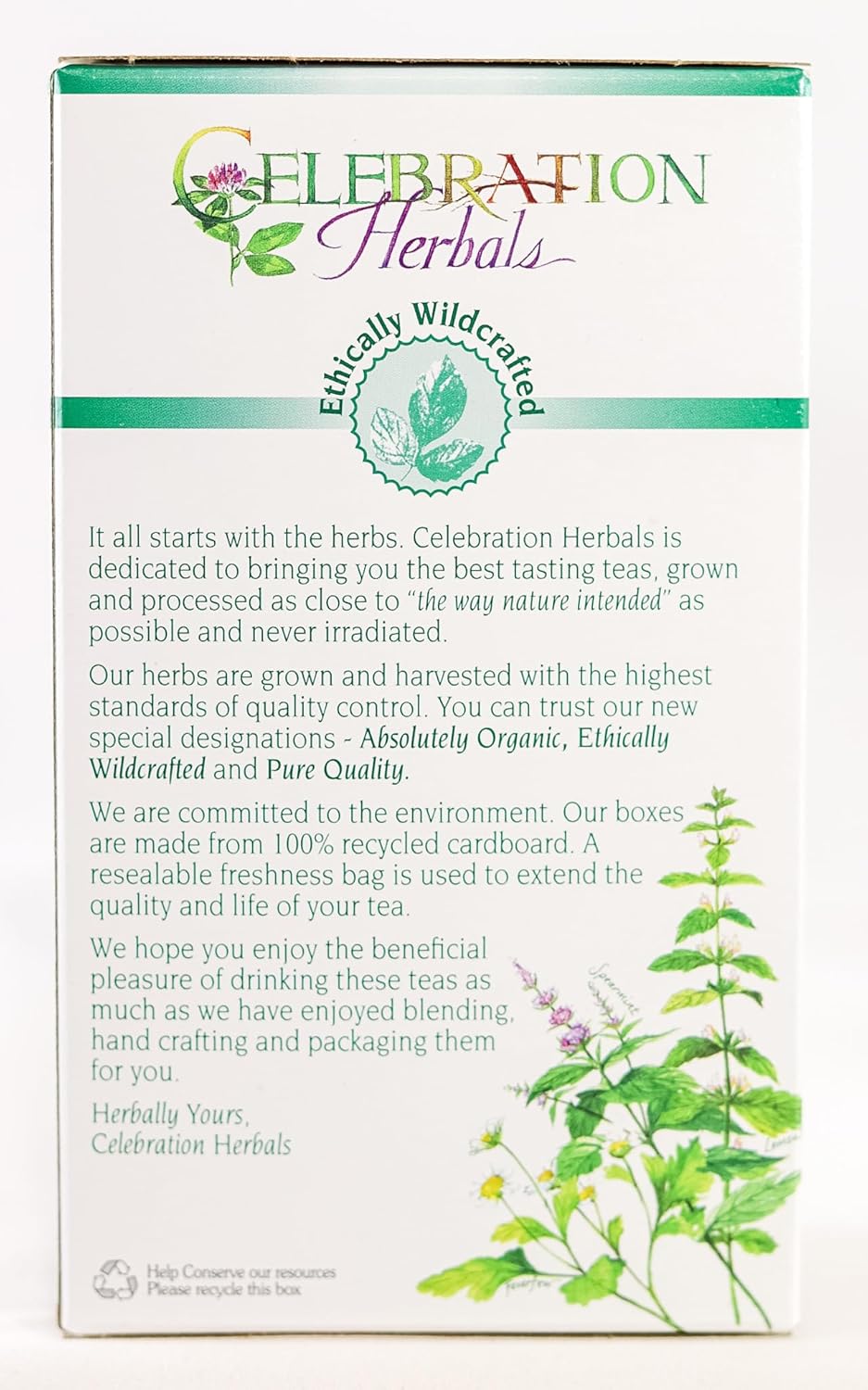 Organic Slippery Elm Bark Powder - 65g (2.29 oz) by CELEBRATION HERBALS