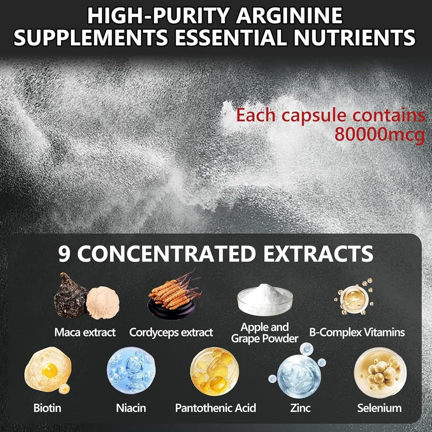Oyster Peptides Capsules - Supports Energy & Immune Boost for Men & Women, 60 Grams