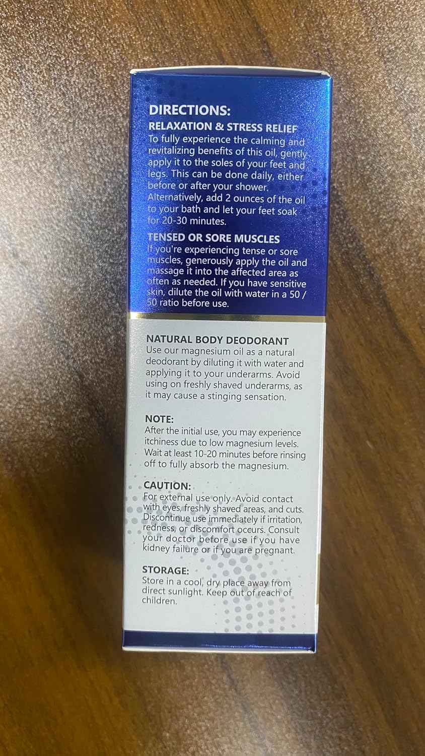 Pack of 2 Pure Magnesium Oil Spray 4.04 FL.OZ