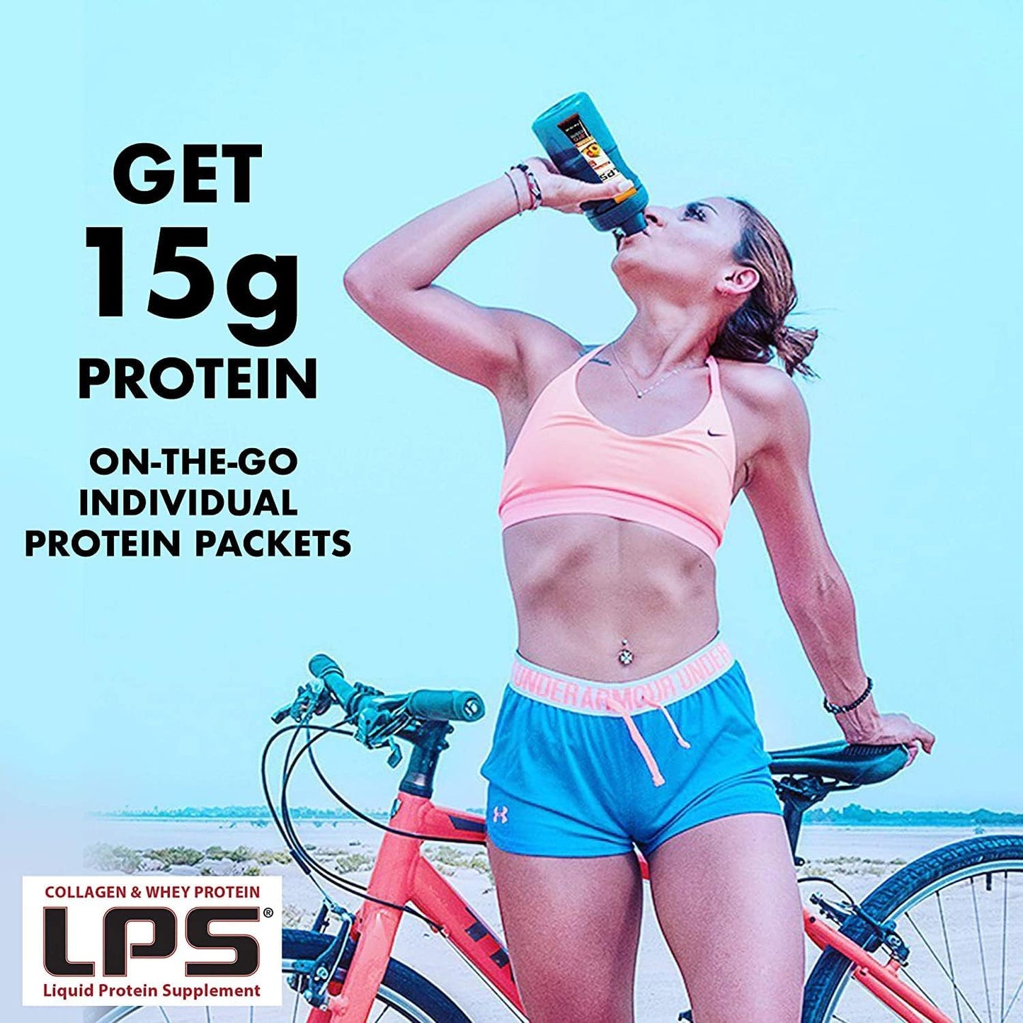 Pack of 6 Non-GMO Grape Liquid Collagen & Whey Protein Supplement for Healthy Skin & Hair
