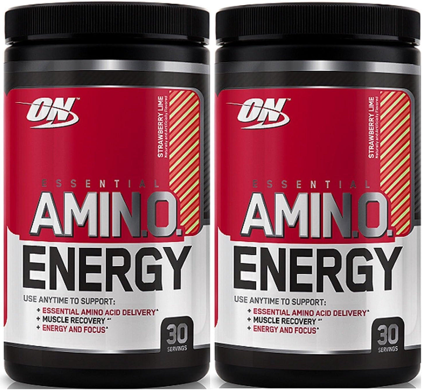 Pack of Two Optimum Nutrition Essential Amino Energy, Strawberry Lime Flavor, 60 Servings