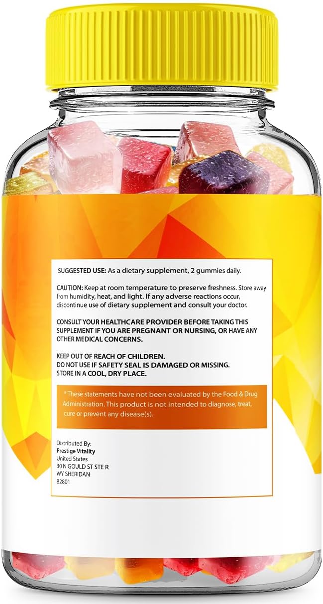Peak 8 metabolism booster Gummies with metabolism booster Seed Extract - Tinnitus Herbal Supplement for Health & Wellness - Natural Peak metabolism booster Gummy - 60 Gummies