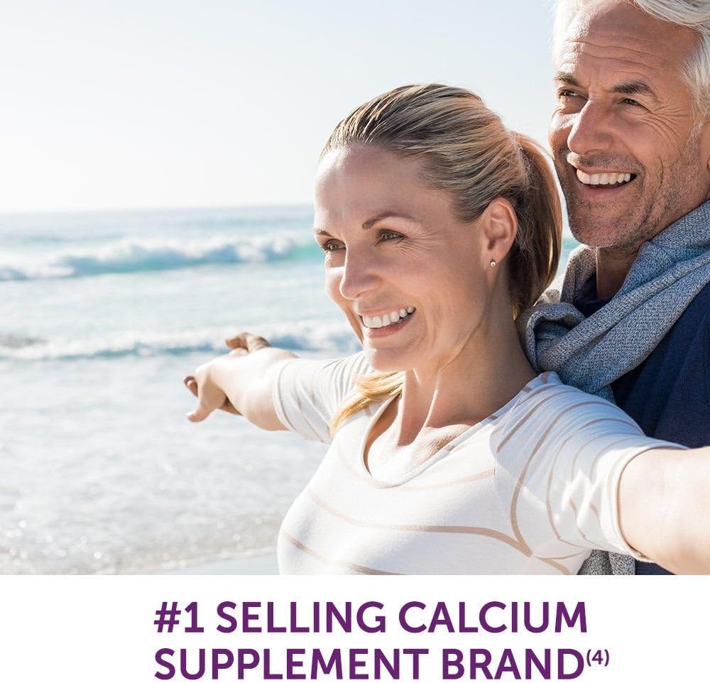 Pfizer Caltrate 600 Plus Tablets - Pack of 165, Calcium Supplement for Bone Health and Strength