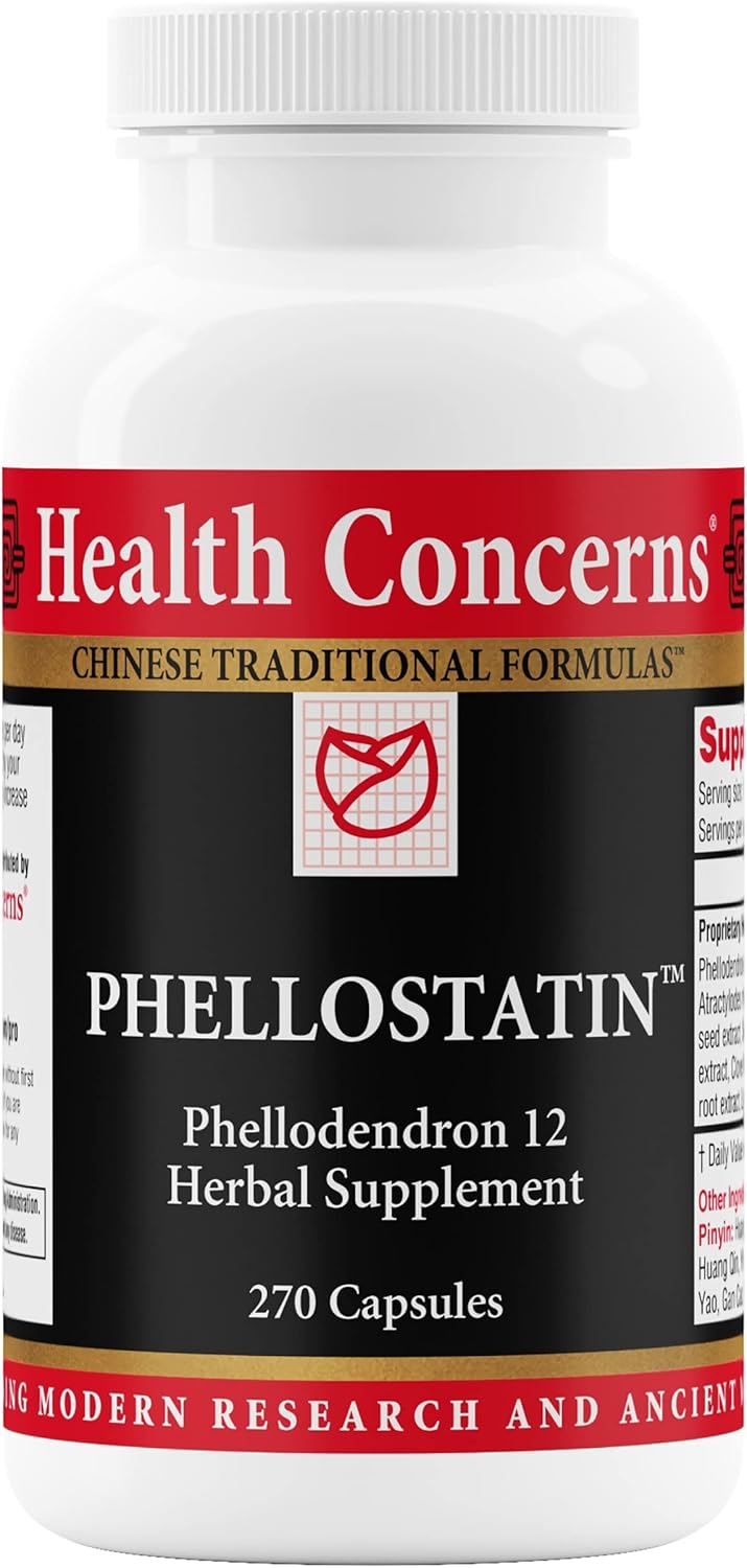 Phellostatin Capsules - Immune System and Digestive Health Support - 270 Count