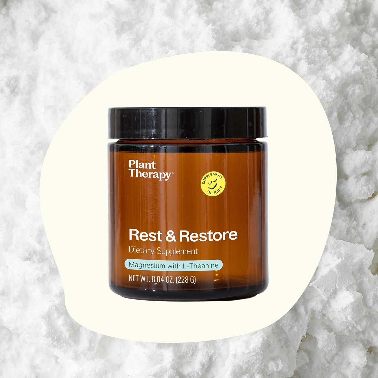 Plant Therapy Magnesium Powder 8.04 oz - Rest & Restore Formula for Better Sleep, Mind & Body Relaxation - Supports Healthy Magnesium Levels - 4 Month Supply - USA Made