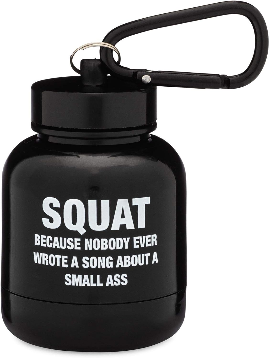 Portable Protein Powder Funnel Keychain for Gym, Workouts, & Travel - TSA Approved Container for ONMYWHEY Supplement