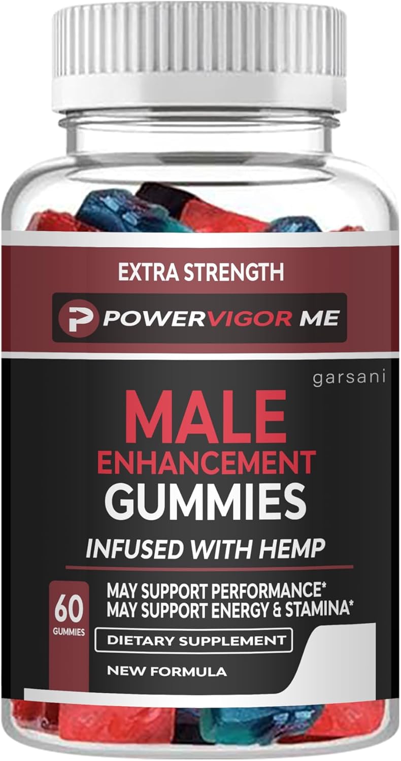 Power Vigor Me metabolism booster Male Gummies - Single Bottle with 60 Gummies