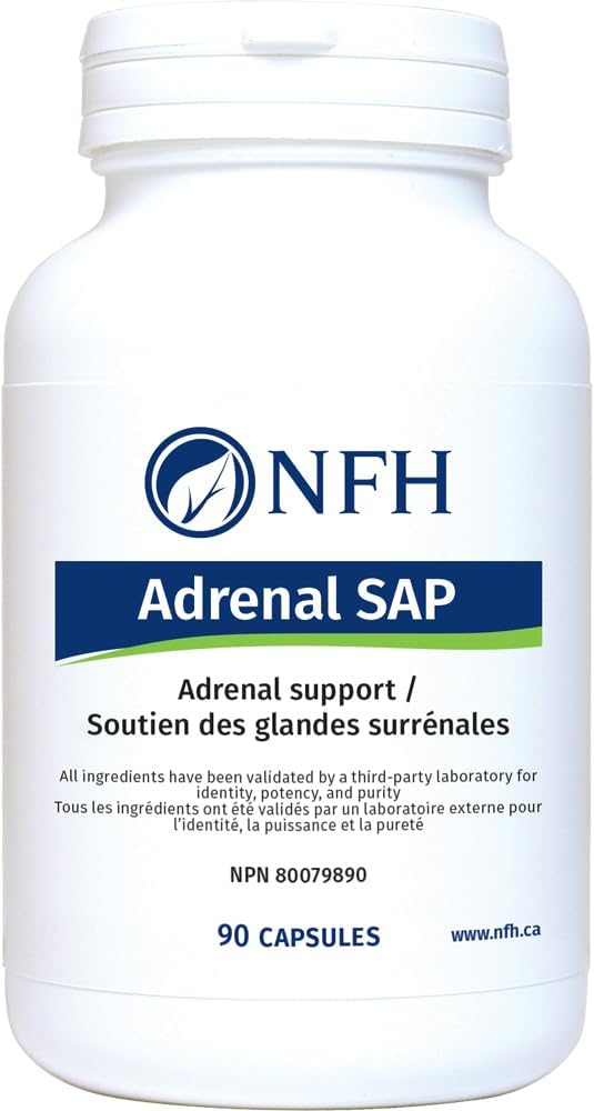 Premium Adrenal Support Supplement - 90 Capsules for Energy & Stress Relief